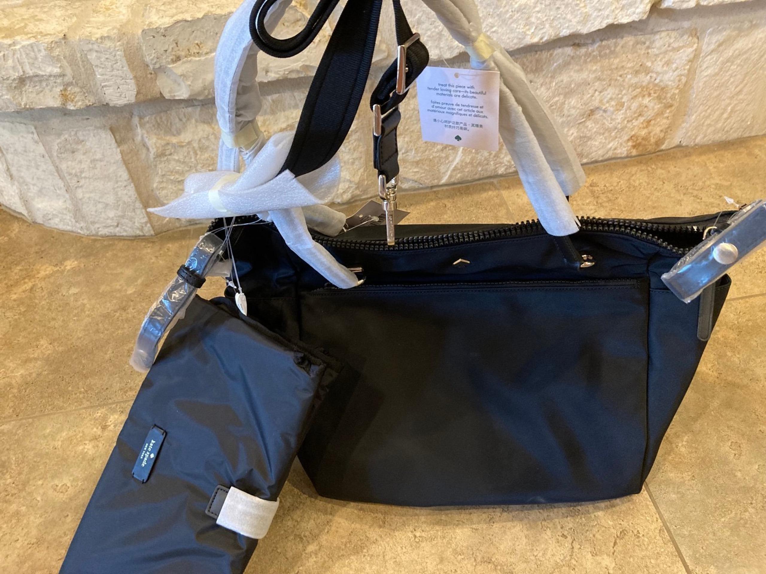 NWT Kate Spade Baby Bag Jae Black Diaper Bag
