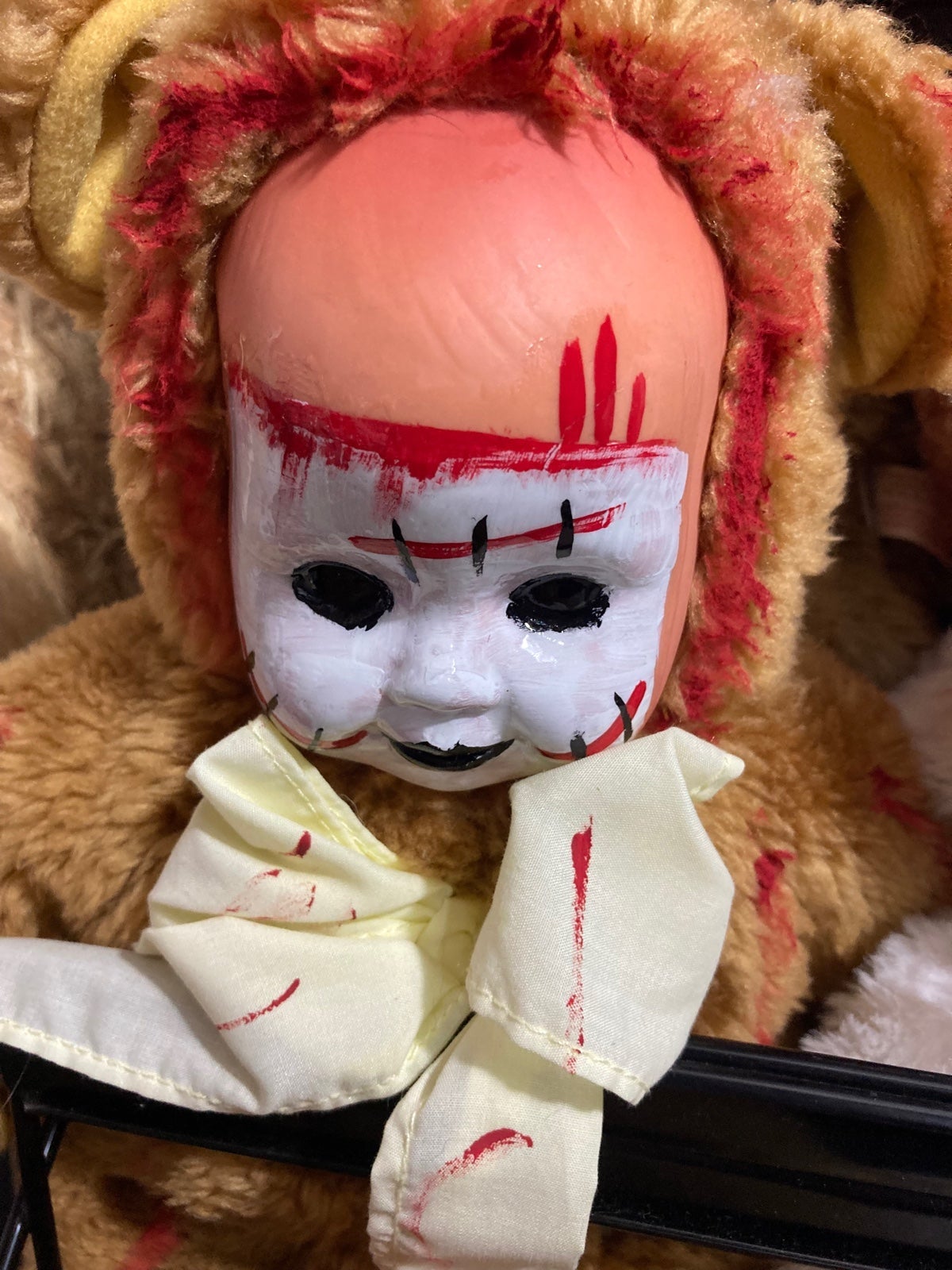 Little terrors hand painted horror, doll