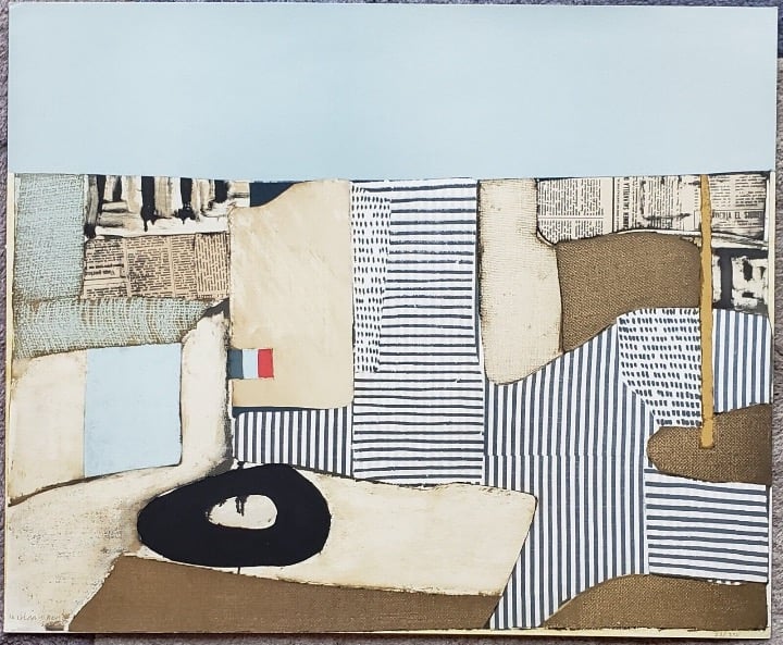Villa Nueve '82 Conrad Marca-Relli Abstract Contemporary Modern Art Lithograph