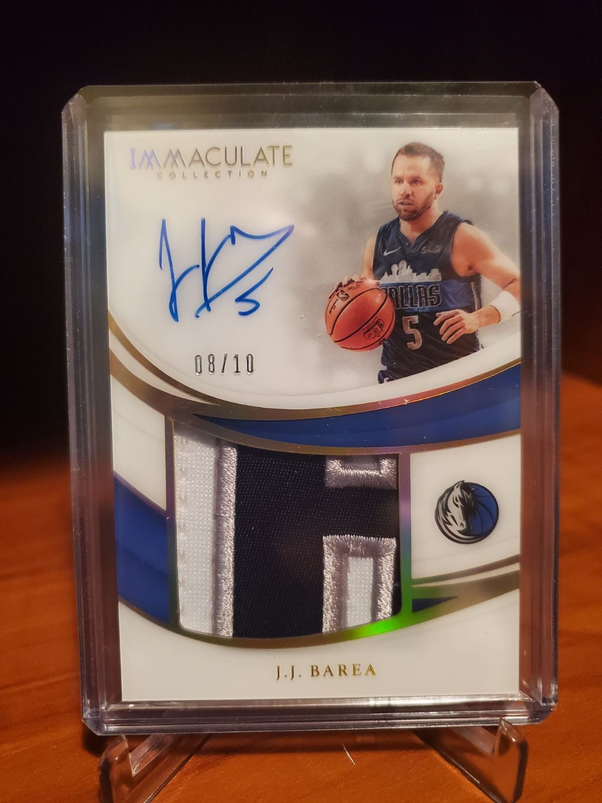1/10 Panini Immaculate Auto JJ Barea MIN