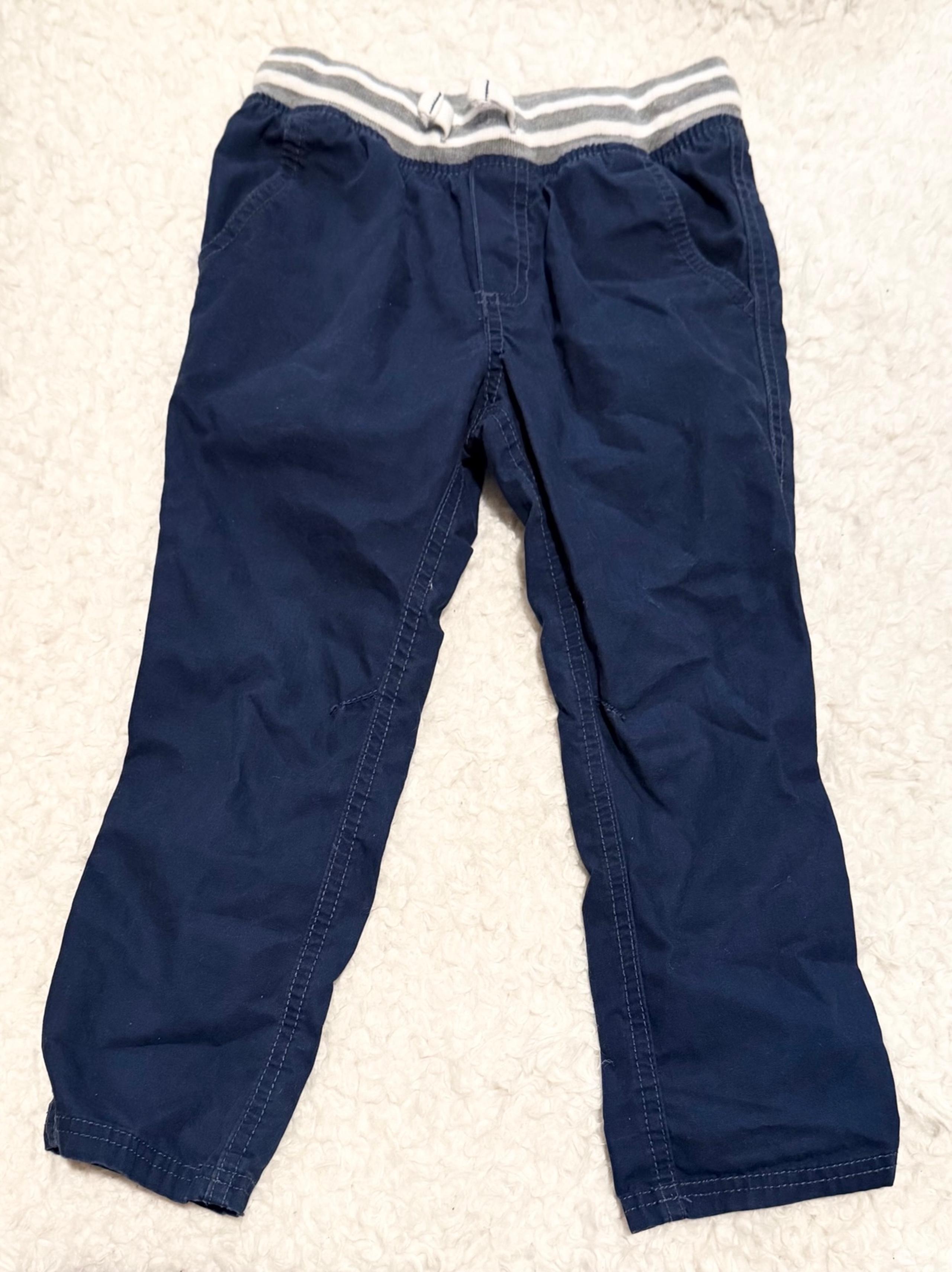 Carter’s boys navy blue elastic waist pants size 4
