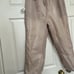NWT faux leather quilted joggers. Size M