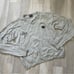 Canterbury of New Zealand Cashmere Merino Wool V Neck Sweater Gray (Medium)