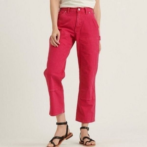 Lucky Brand cargo Carpenter pink pant size 28