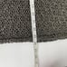Eileen Fisher Brown Gold Metallic Open Knit Sweater V Neck Sz Lg EUC All Seasons