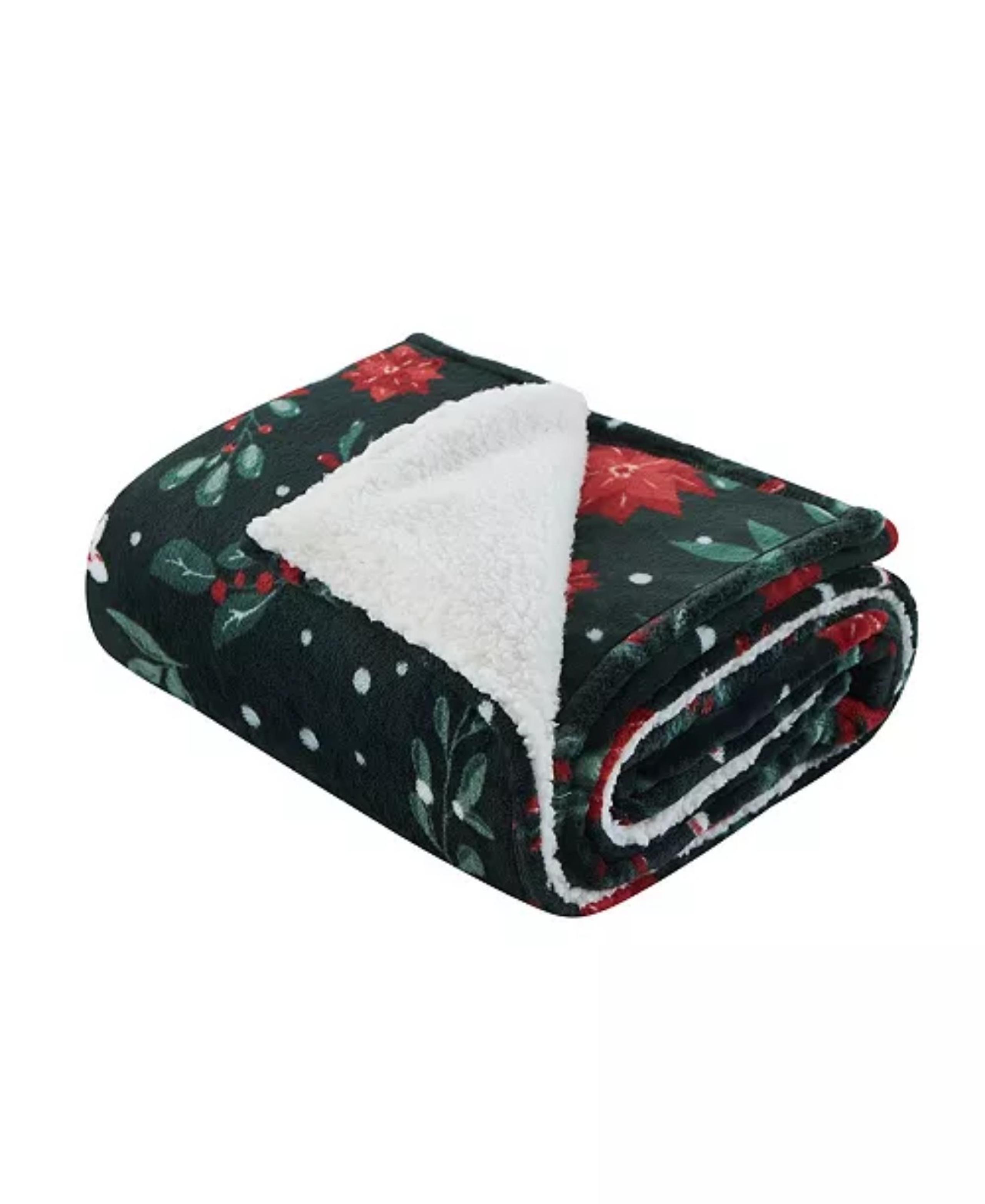 Birch Trail Foot Pocket Throw, 50 X 60 - Green