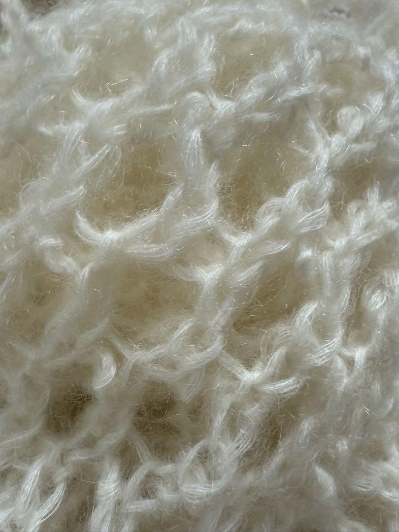Erikokatori Mohair Hand-Knit Cardigan