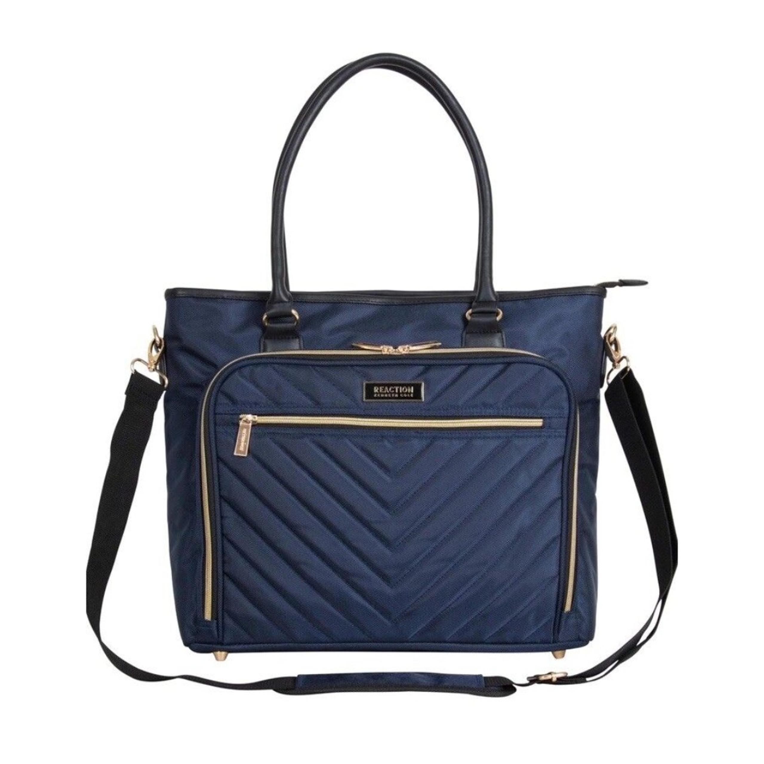 Kenneth Cole REACTION Chelsea Quilted Chevron 15" Laptop & Tablet Business Tote