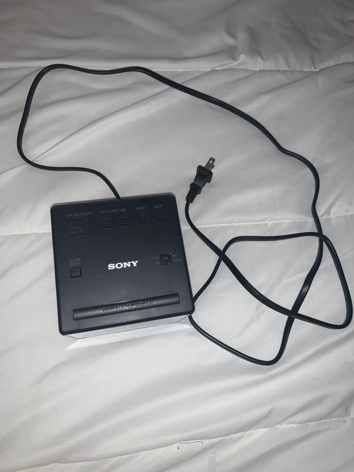 Sony ICF-C1 Alarm Clock With Fm/am Radio
