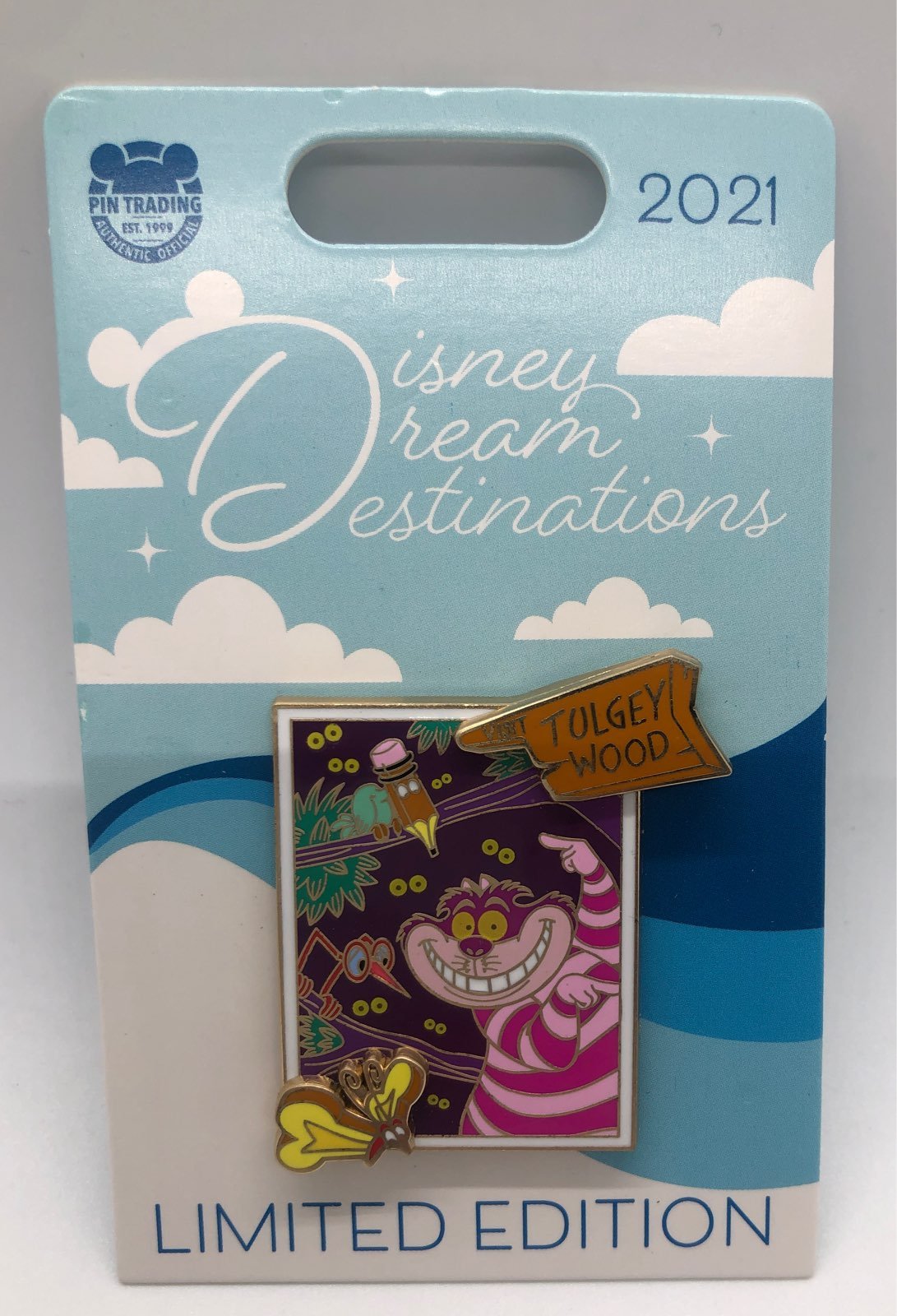 Cheshire cat dream destinations pin