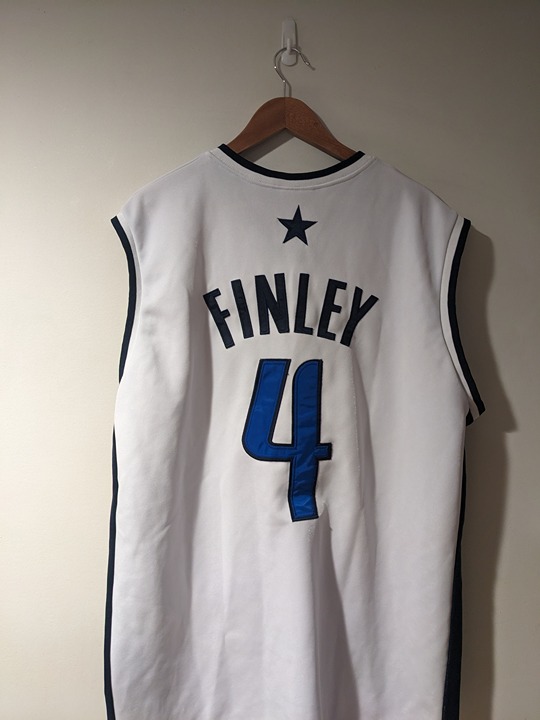 Vintage Dallas Mavericks Michael Finley Hardwood Classic Basketball Jersey