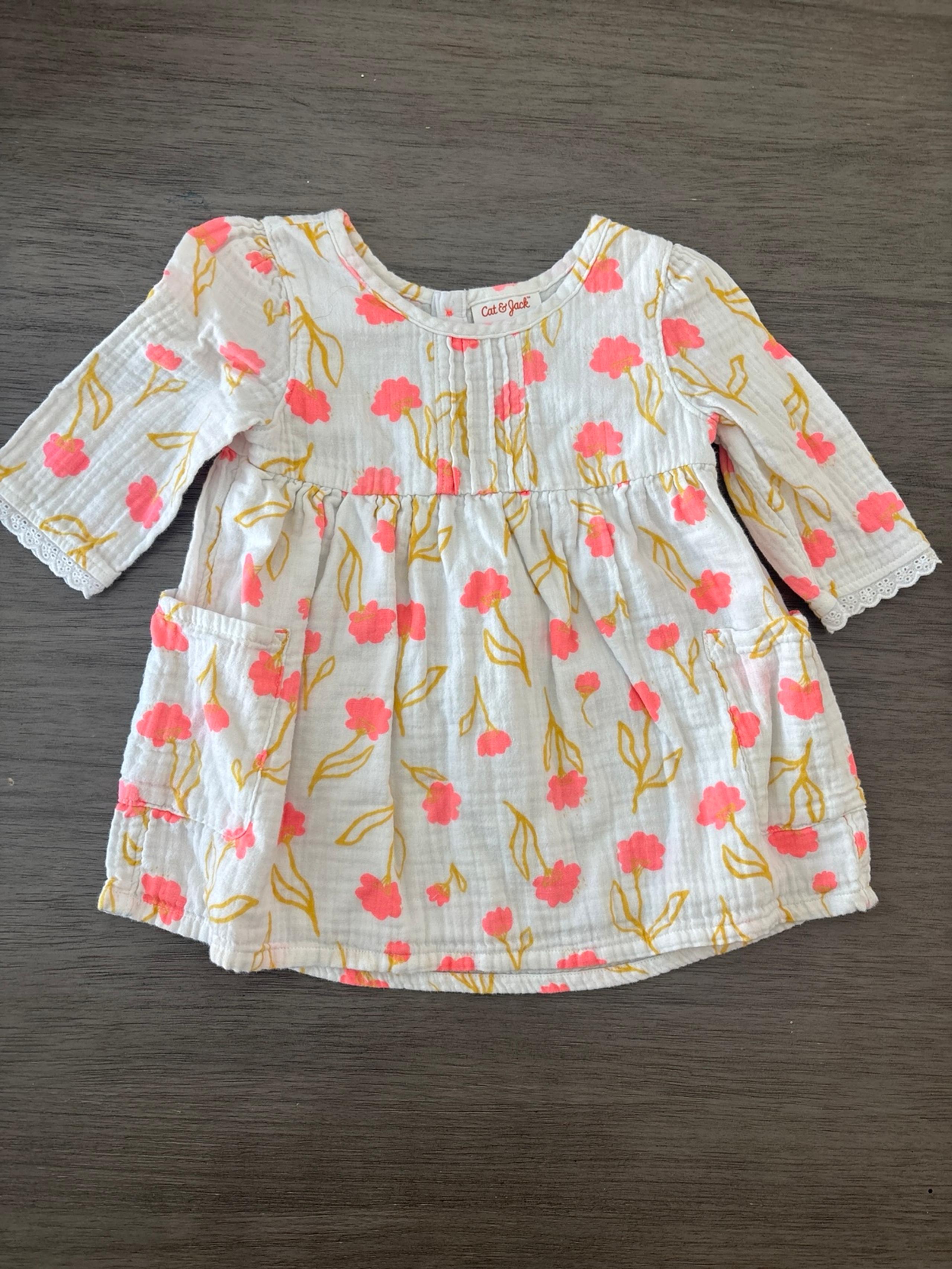 Cat & Jack 3T floral dress