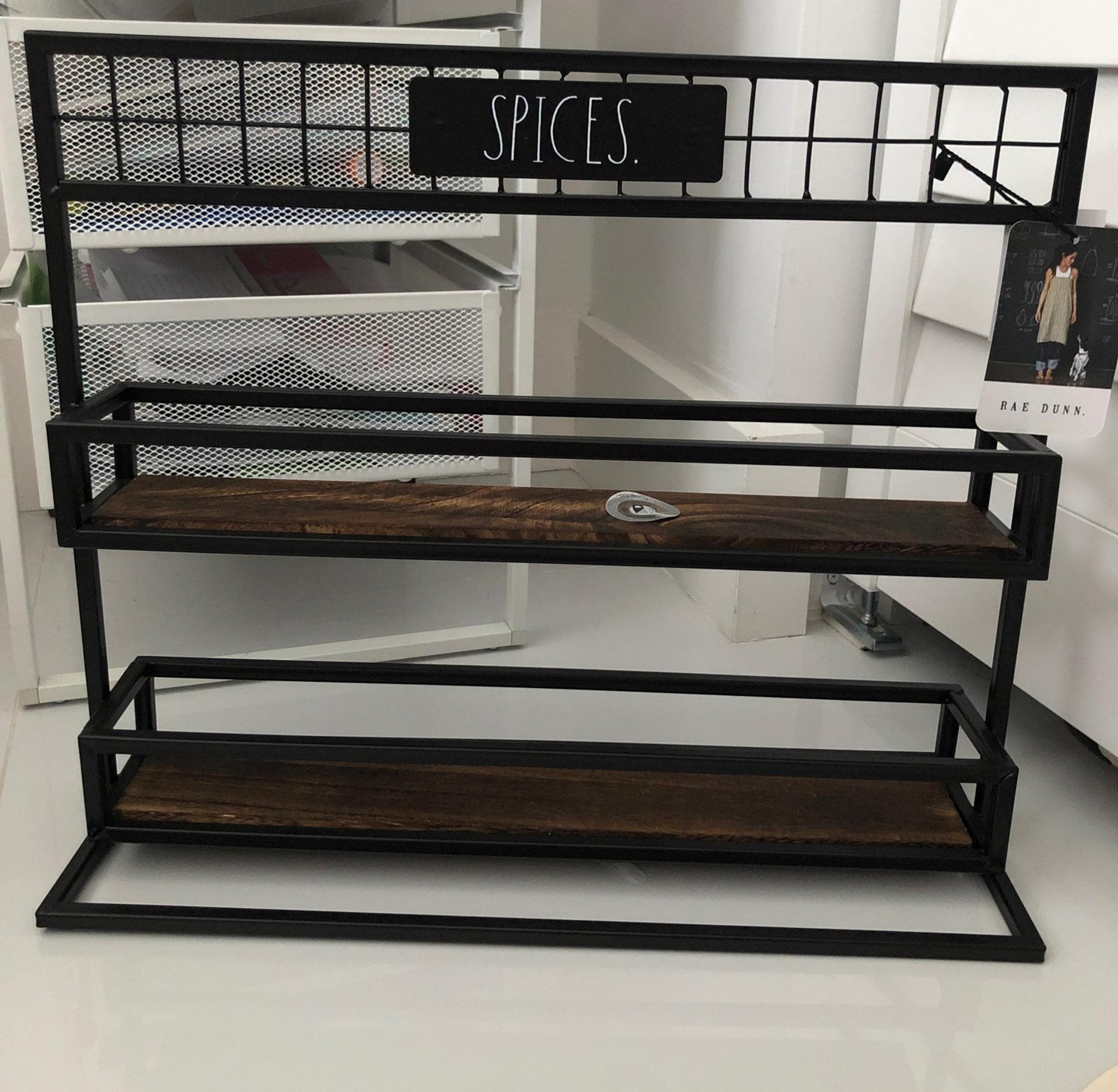 RAE DUNN SPICES. Rack
