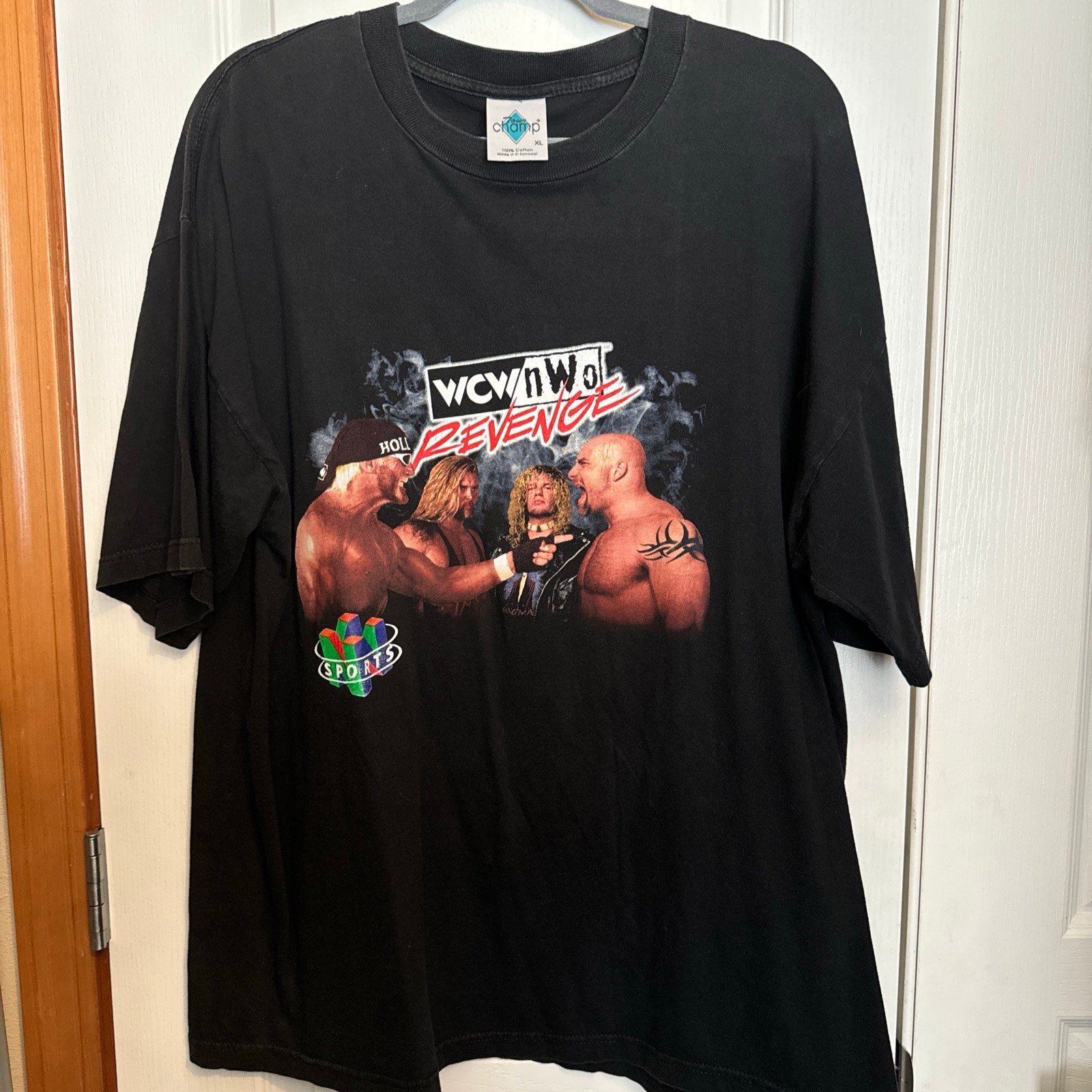1998 WCW NWO Revenge Nintendo N64 RARE XL PROMOTION T SHIRT