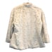 new Faux Fur Cape Bell Sleeve Soft White w/ 1 Snap Made in Italy women's size M