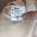 new Faux Fur Cape Bell Sleeve Soft White w/ 1 Snap Made in Italy women's size M