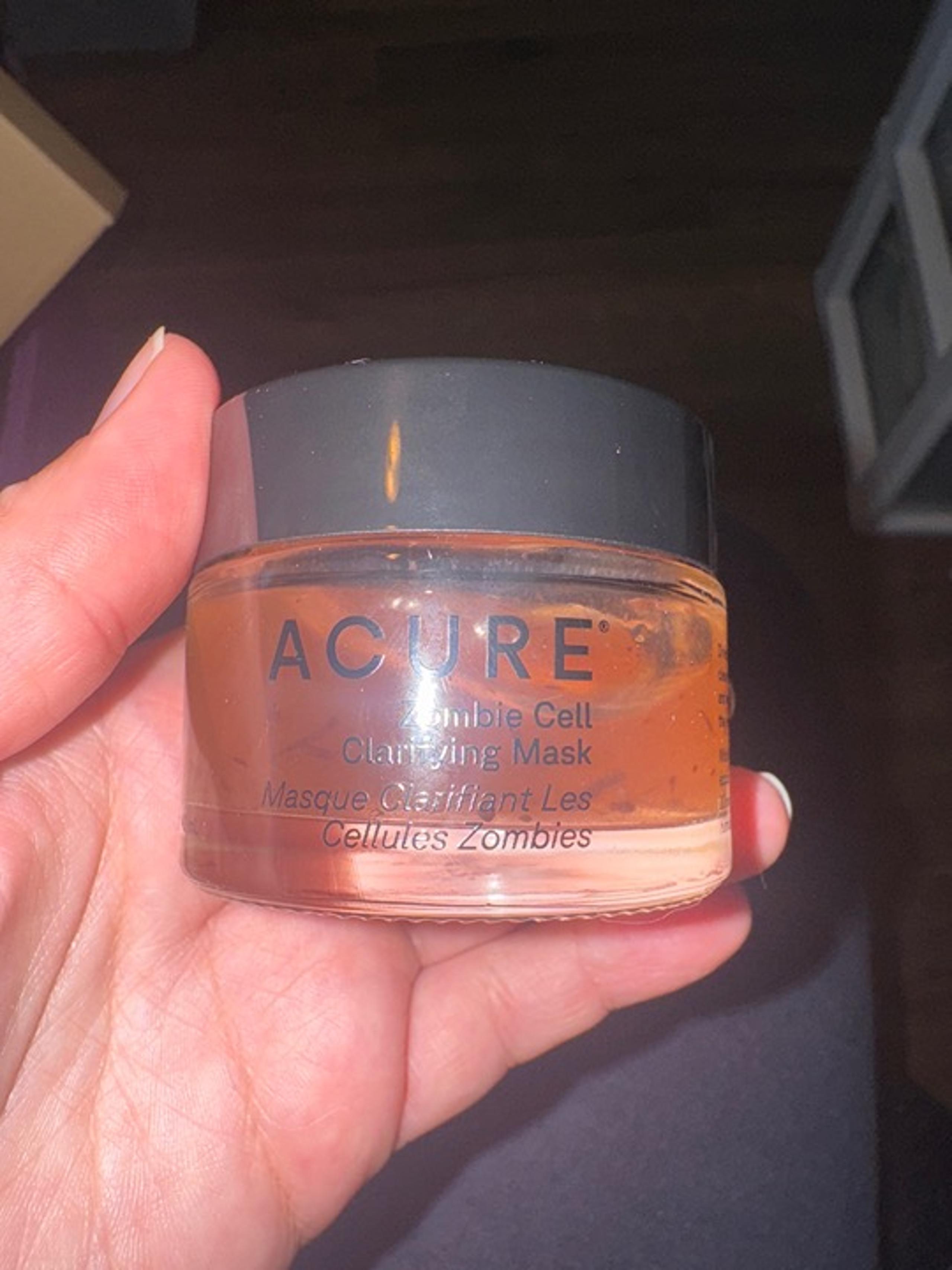 Acure Zombie Cell Clarifying Mask