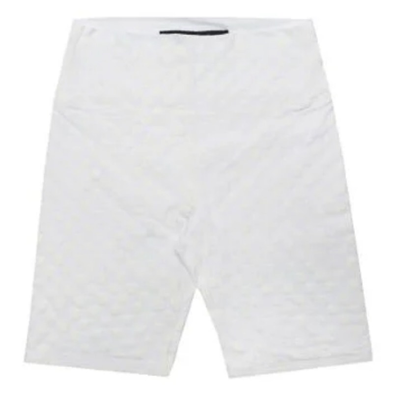 LA DETRESSE White Widow activewear athletic athleisure bike shorts Sz XS NEW