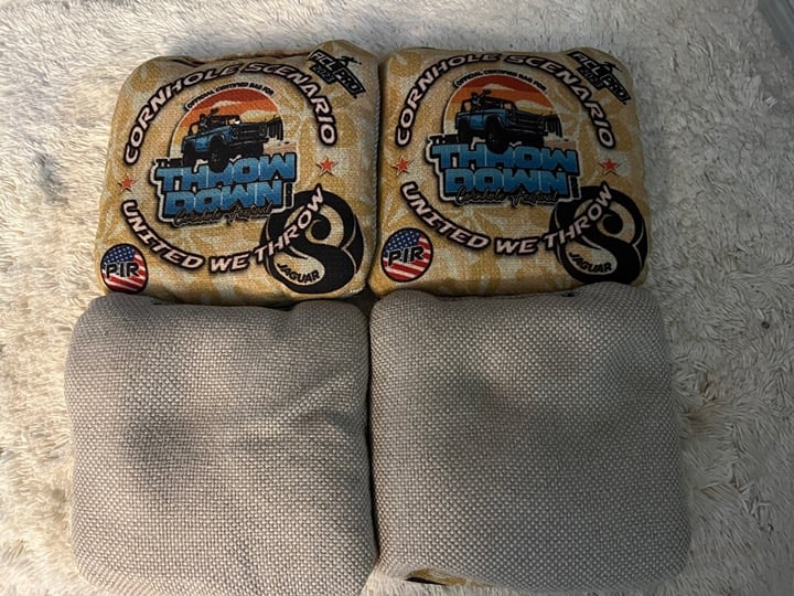 CORNHOLE SCENARIO JAGUAR THROWDOWN ACL PRO (2023) STAMPED BAGS