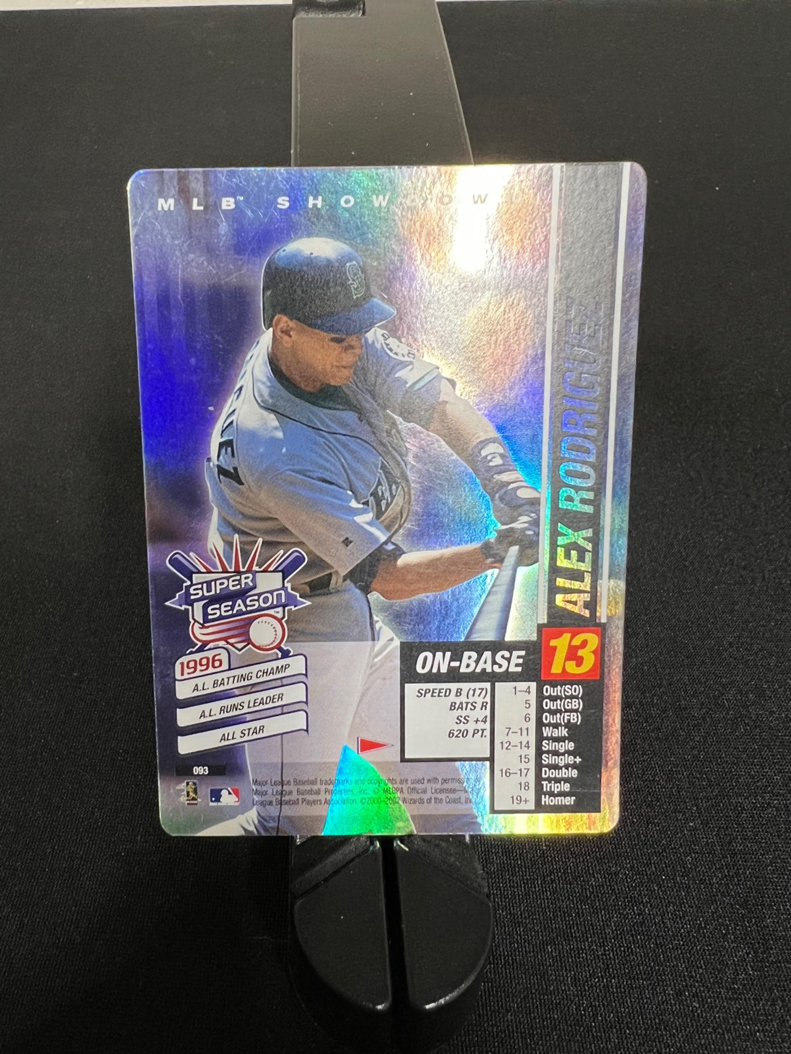 Alex Rodriguez Showdown Card