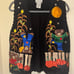 Basic additions, cotton knit blend size large fall Halloween vest