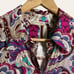 Soft Surroundings Palermo Soho Metallic Pink Boho Maxi Dress in Festoon Fuchsia