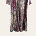 Soft Surroundings Palermo Soho Metallic Pink Boho Maxi Dress in Festoon Fuchsia