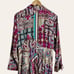Soft Surroundings Palermo Soho Metallic Pink Boho Maxi Dress in Festoon Fuchsia