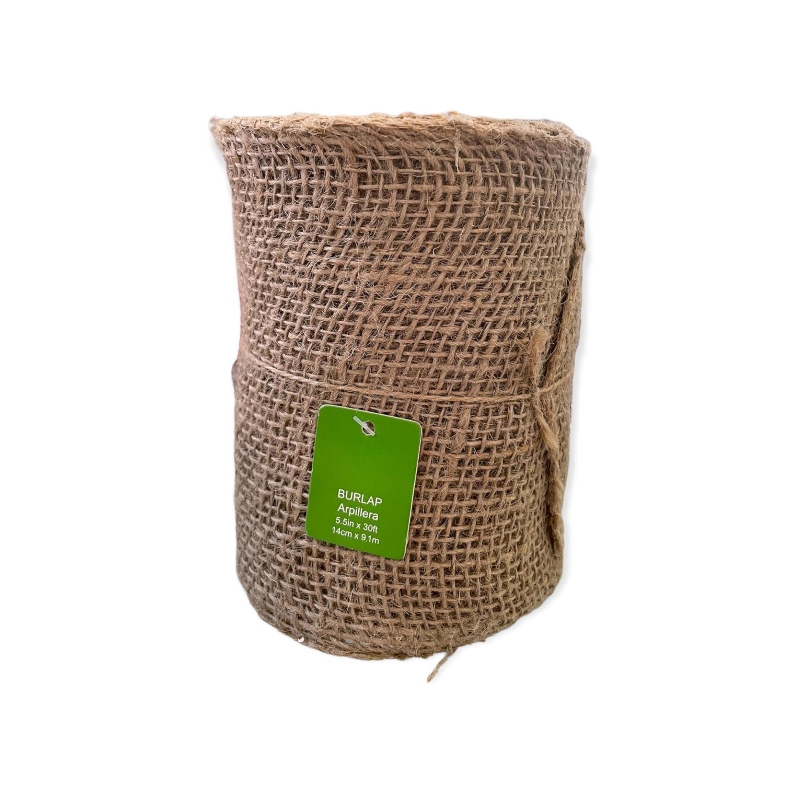 New Beige Decorative Mesh Ribbon Burlap Roll Jute