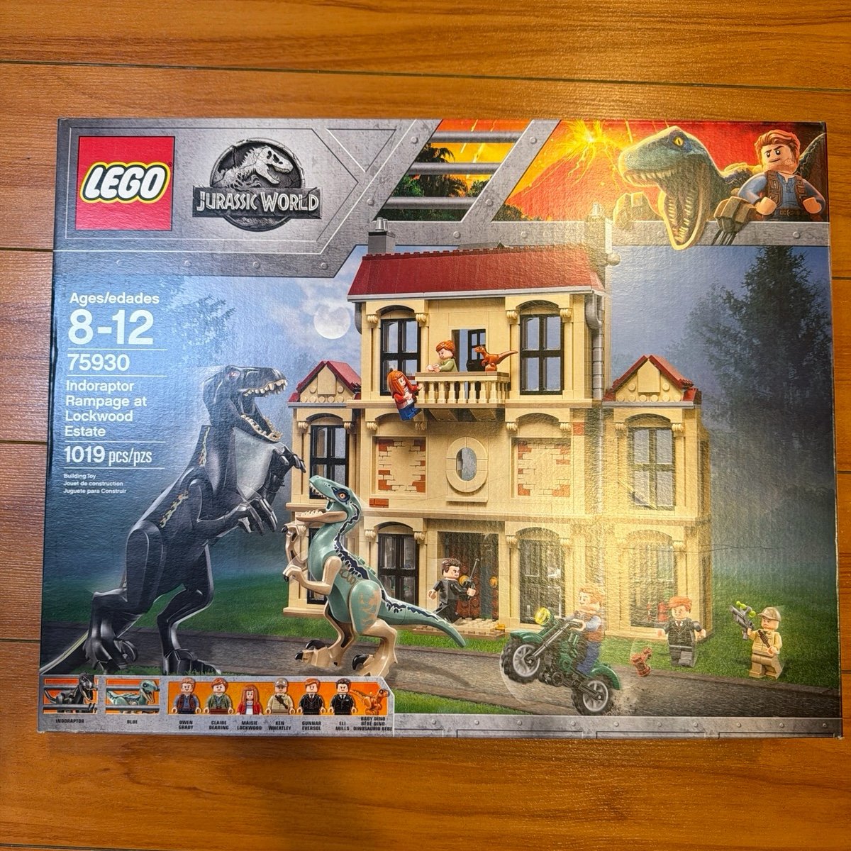 LEGO Jurassic World 75930 Indoraptor Rampage at Lockwood Estate New