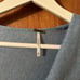 Free People Sweater Womens Medium Blue Waterfall Wrap Waist Tie Lightweight