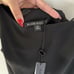 Black Halo Black One Shoulder Mini Sheath Dress Size 8 LBD