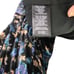 Rebecca Taylor Dress Womens Sz 12 Black Blue Velvet Floral Puff Sleeves V-Neck