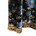 Rebecca Taylor Dress Womens Sz 12 Black Blue Velvet Floral Puff Sleeves V-Neck