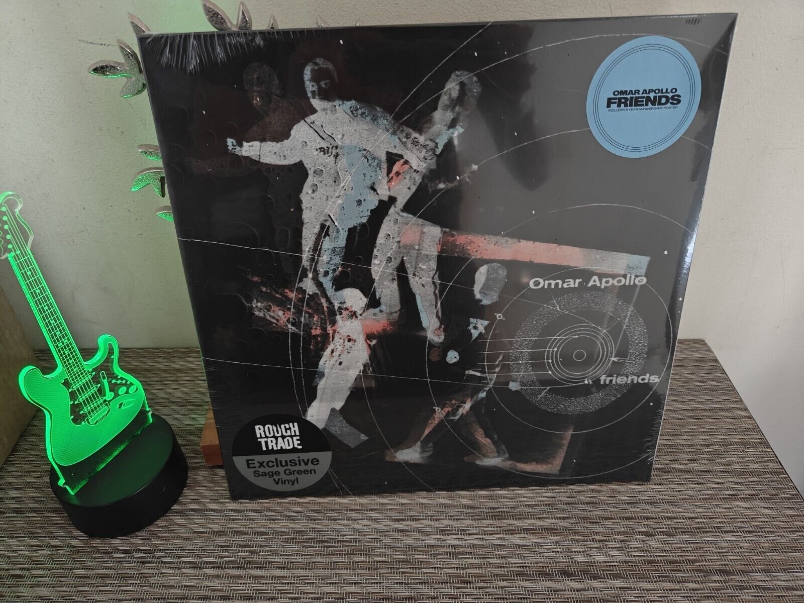 OMAR APOLLO Friends EP Vinyl Sage Green LE 500