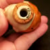 Novelty Cork Bottle Stopper Liquor Pourer Porcelain Head Vintage Antique German