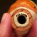 Novelty Cork Bottle Stopper Liquor Pourer Porcelain Head Vintage Antique German
