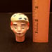 Novelty Cork Bottle Stopper Liquor Pourer Porcelain Head Vintage Antique German