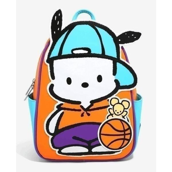Loungefly Sanrio Pochacco Basketball Mini Backpack