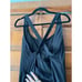 NWT Andie Women's The Tulum LONG TORSO Ribbed One Piece Swimsuit Black SZ XXLT