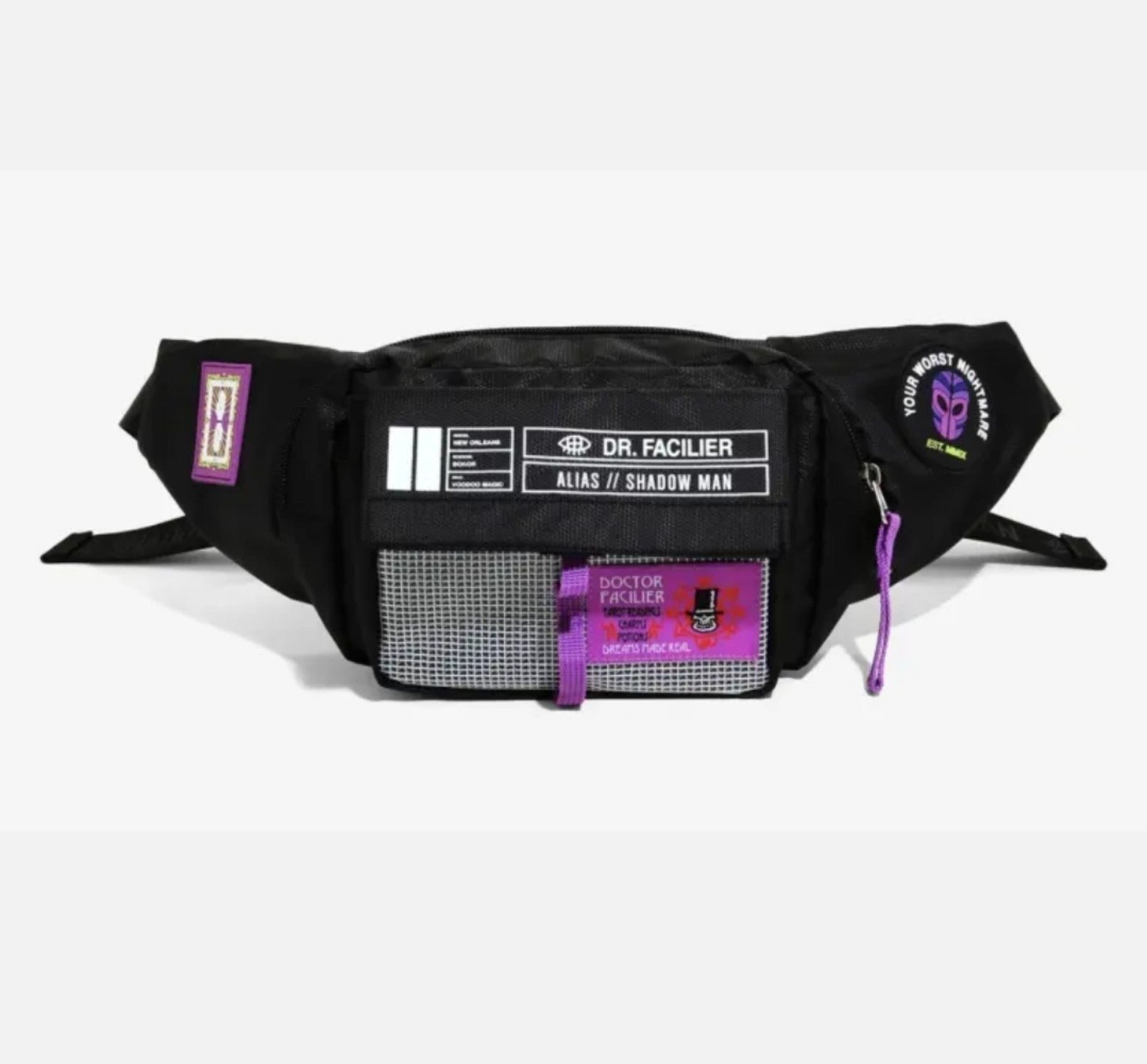 Disney FannyPack Bag Villians Dr Facilier The Princess and the Frog