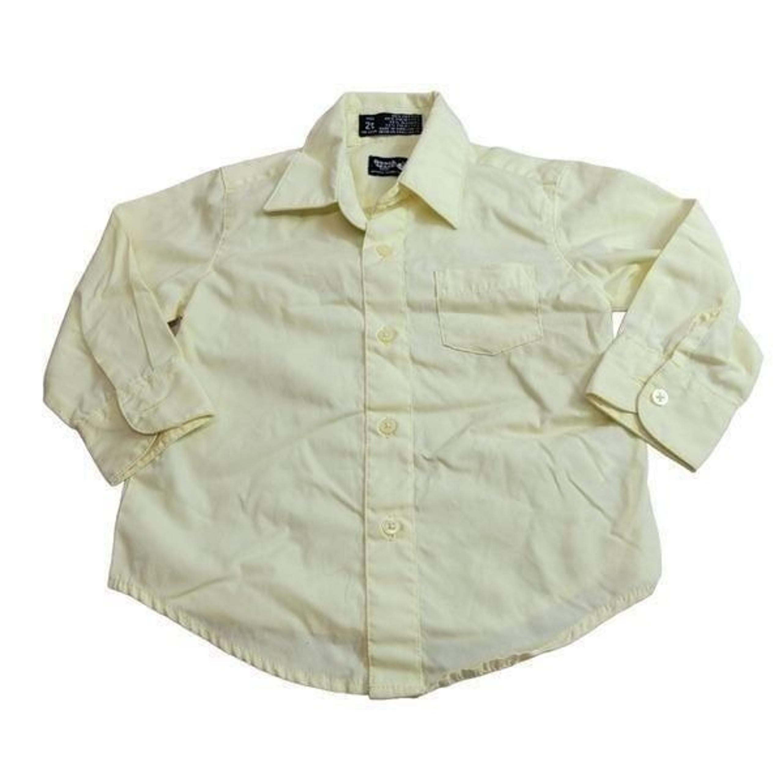 French Toast yellow buttondown shirt 2T