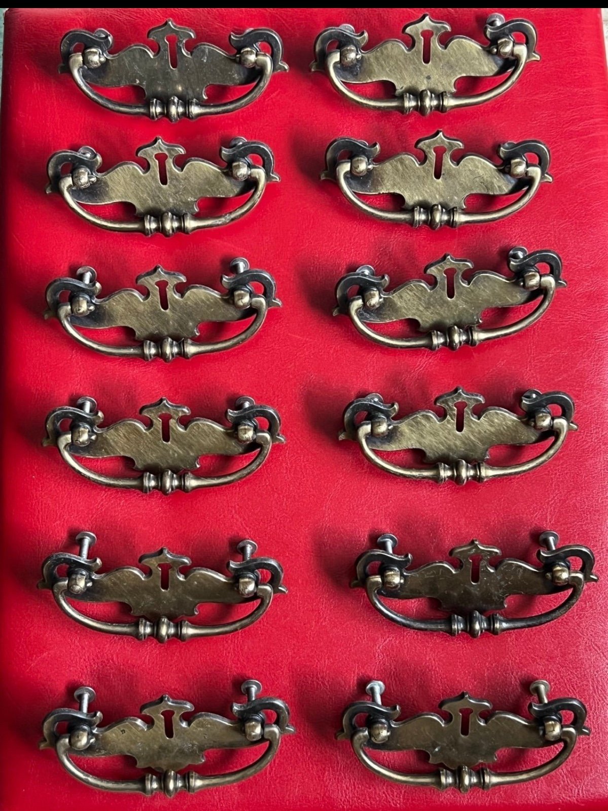 VINTAGE KELLER HANDLES DRAWER PULLS.