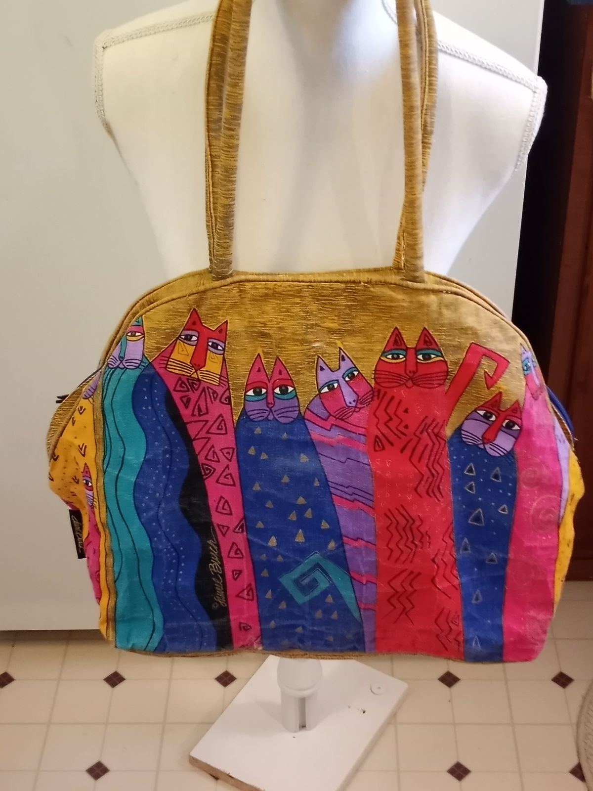 Laura Burch hobo bag / beach bag