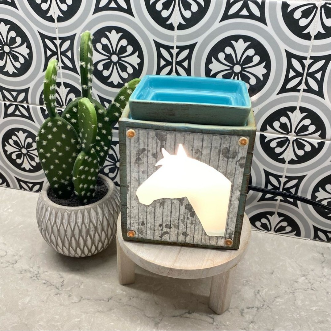 Scentsy Unbridled Horse Warmer Unused