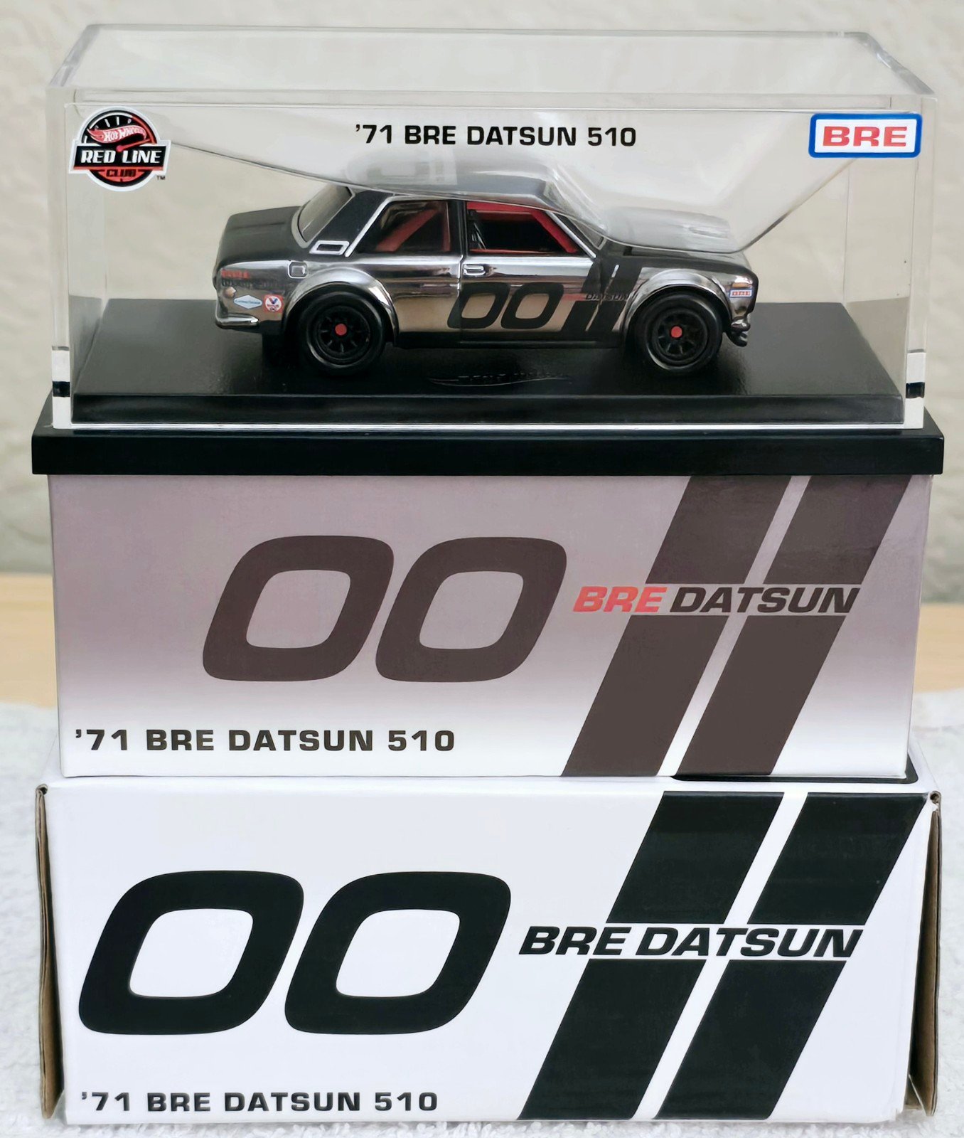 2024 HOT WHEELS RLC EXCLUSIVE '71 BRE DATSUN 510 RED LINE COLLECTORS CLUB 1:64