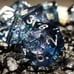 Polyhedral Dice Set - Liquid Core Sharp Edge Resin Polyhedral Dice Set