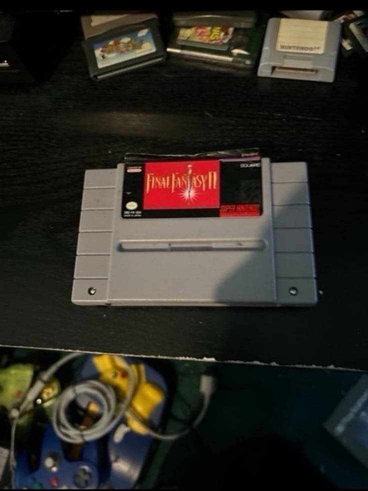 Final Fantasy II SNES (AUTHENTIC LIKE NEW)