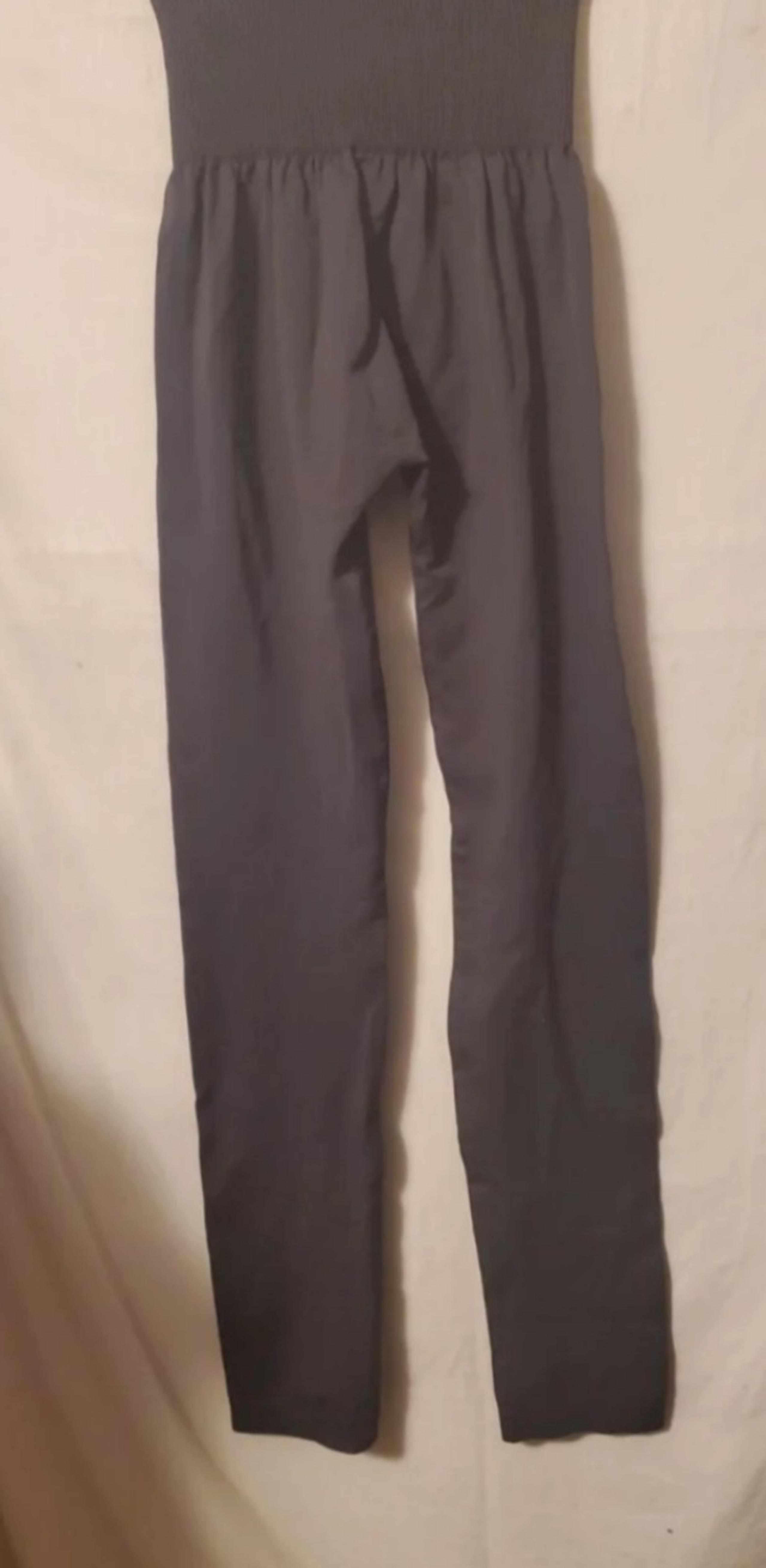 Nikibiki grey leggings athletic type nylon spandex blend womens one size