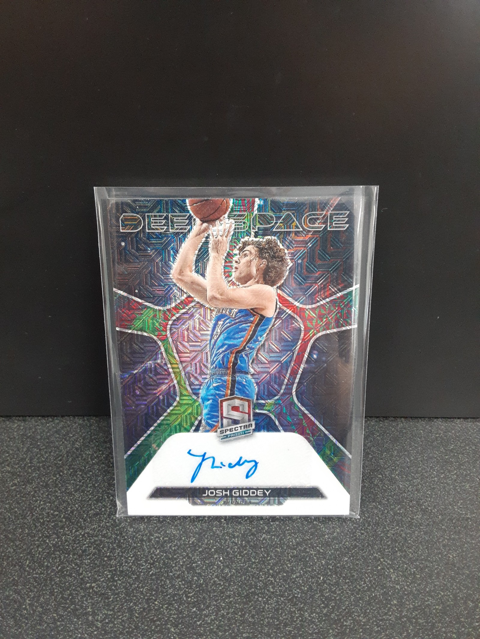 Josh Giddey Spectra Deep Space Prizm SSP /25 Autograph